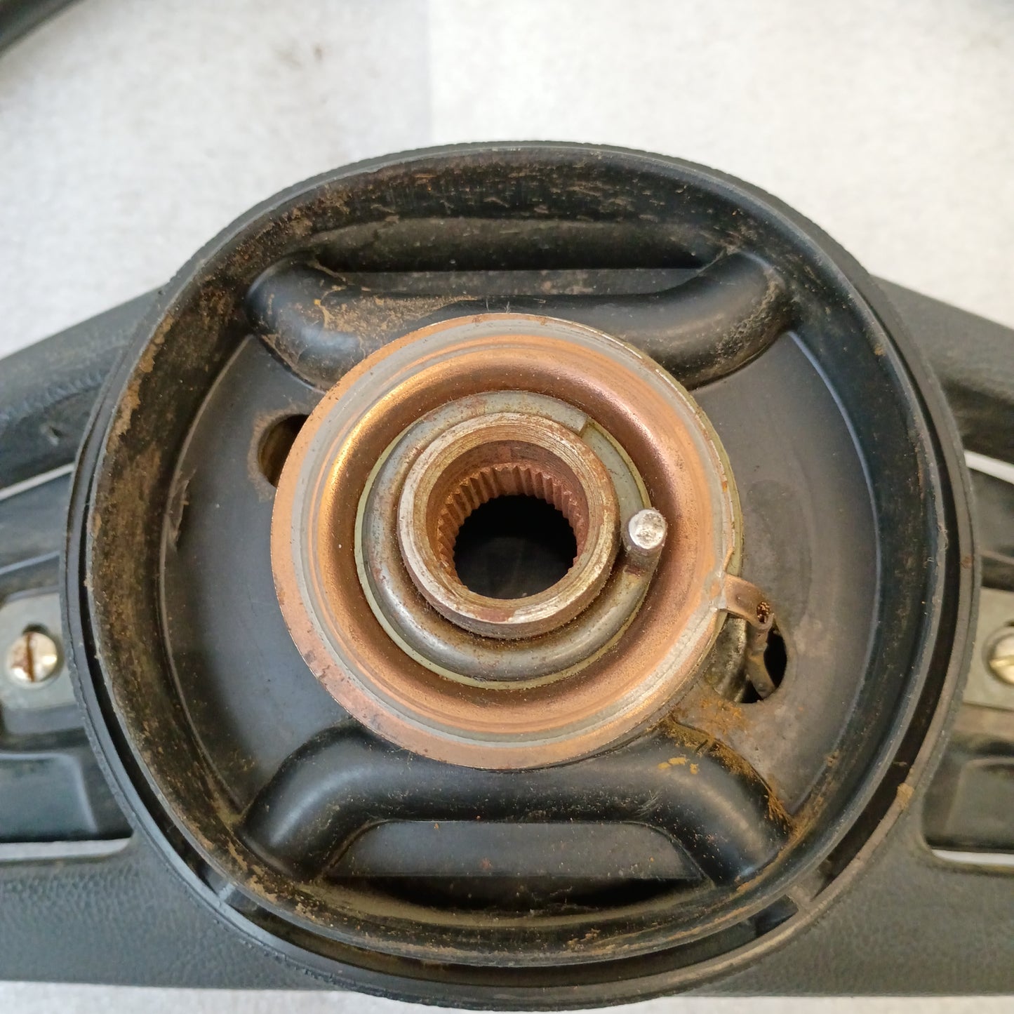 72-80 Adventurer Sport Steering Wheel & Horn Button (Used) Dodge D100 W100 OEM