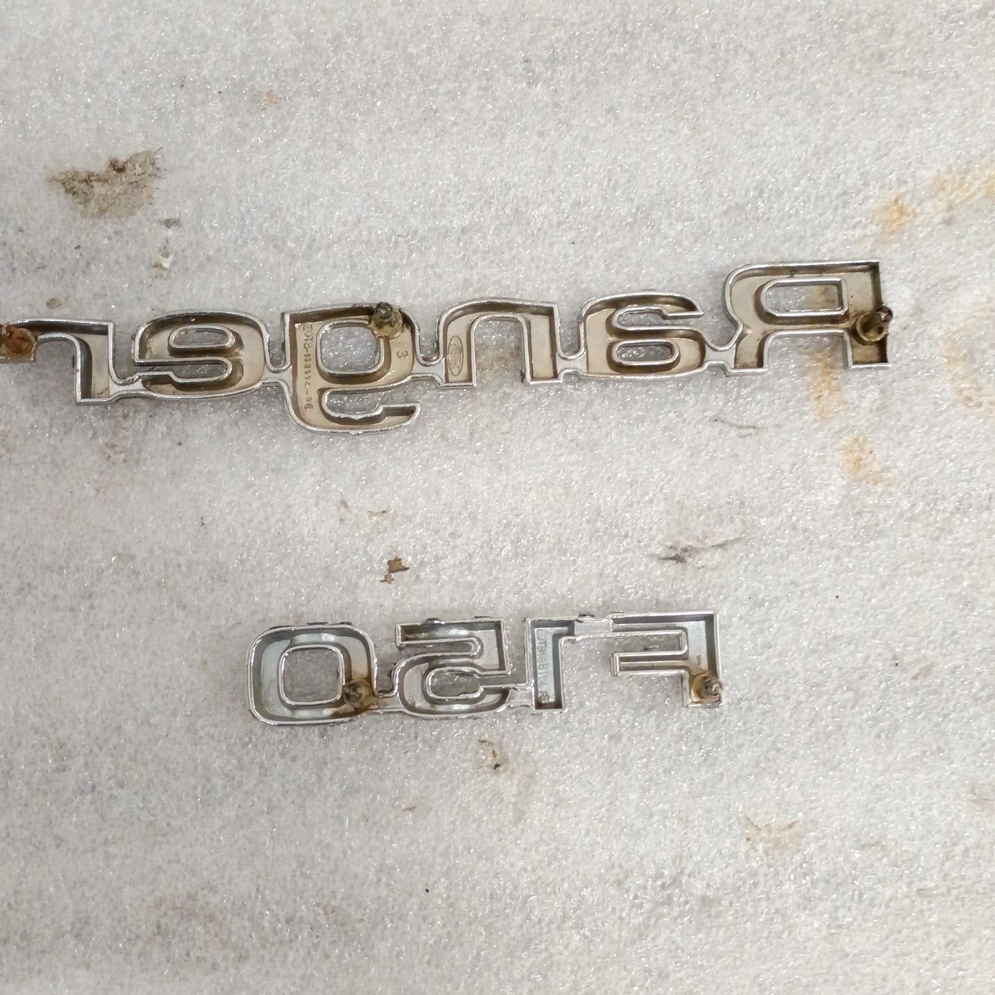 80-83 Ranger F-150 Fender Emblem Badge Set F (Used) OEM Ford Truck