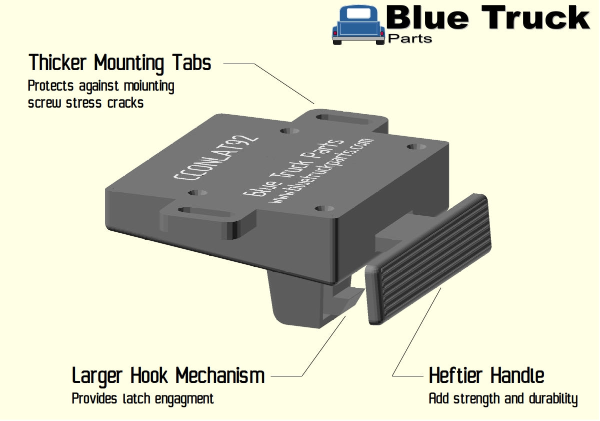 92-96 Center Console Latch Assembly