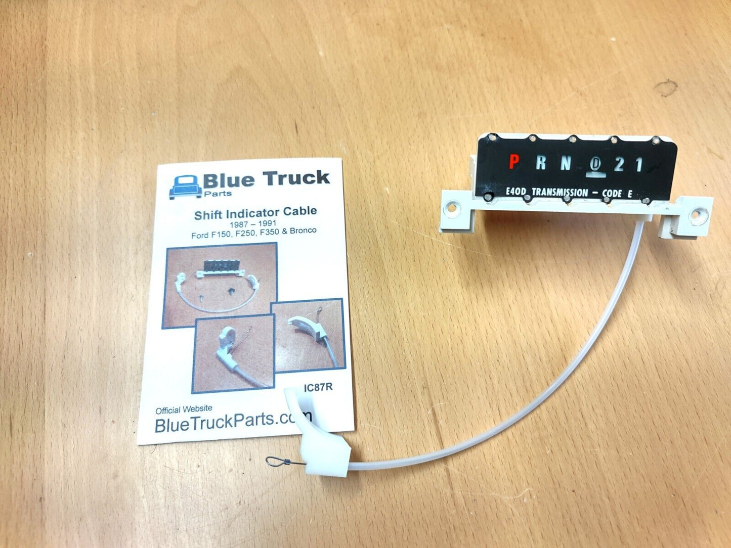 87-91 E4OD Automatic Shift Indicator - Refurbished (Remanufactured) F150 F250 F350 Bronco