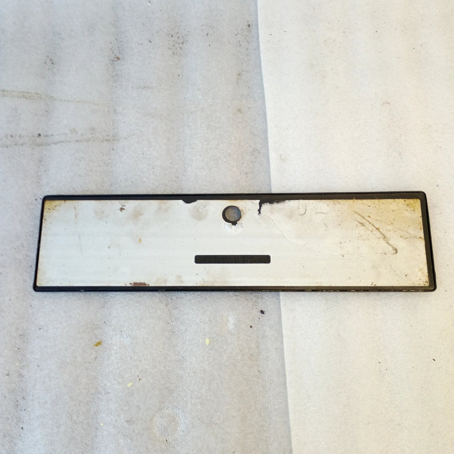 73-79 Wood Grain Glove Box Cover w/ Ranger XLT Emblem (Used) Ford F100 F250 F350 XLT