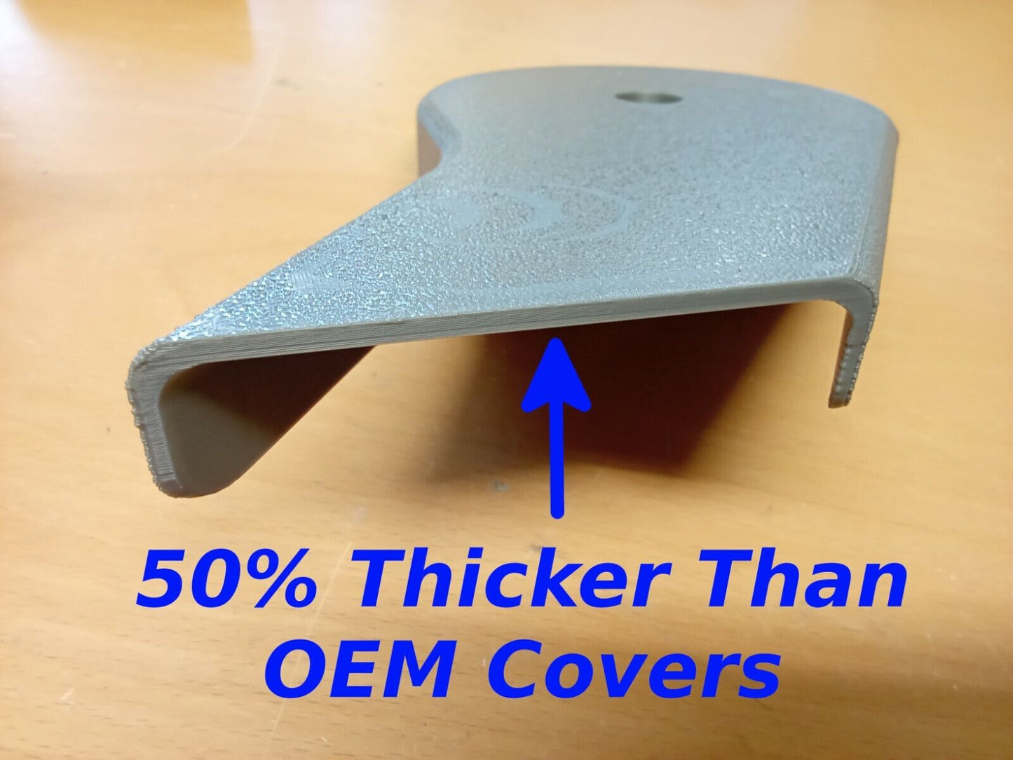 92-97 Light/Scarlet Red Split Seat Hinge Covers