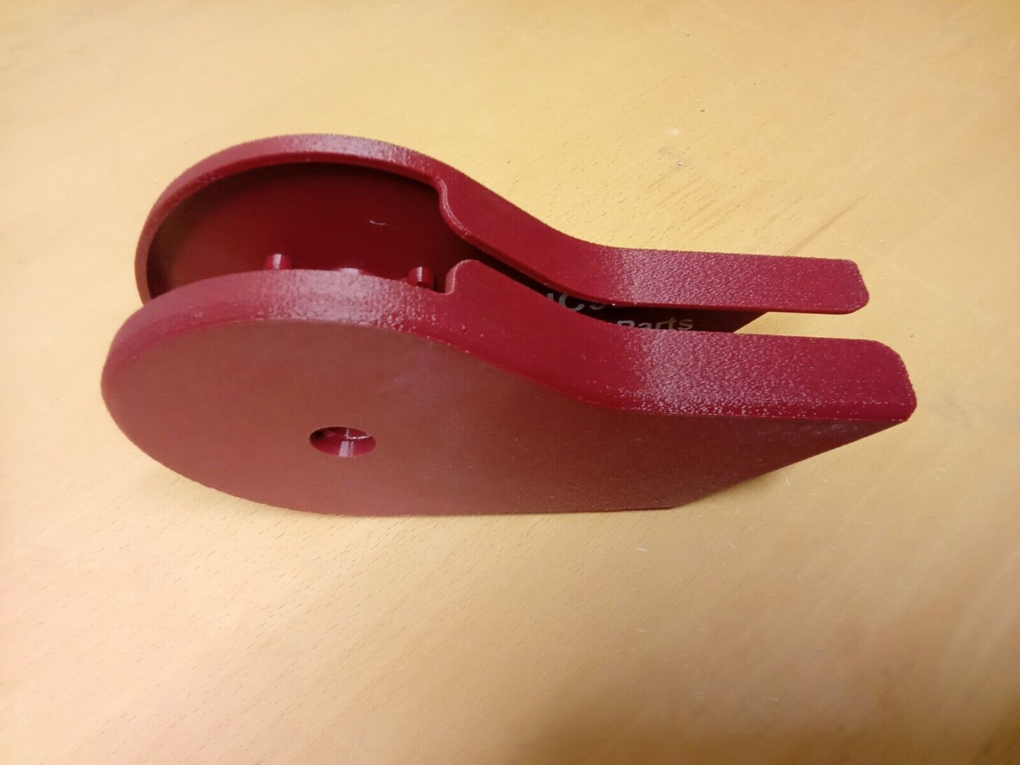 92-97 Dark/Ruby Red Split Seat Hinge Covers