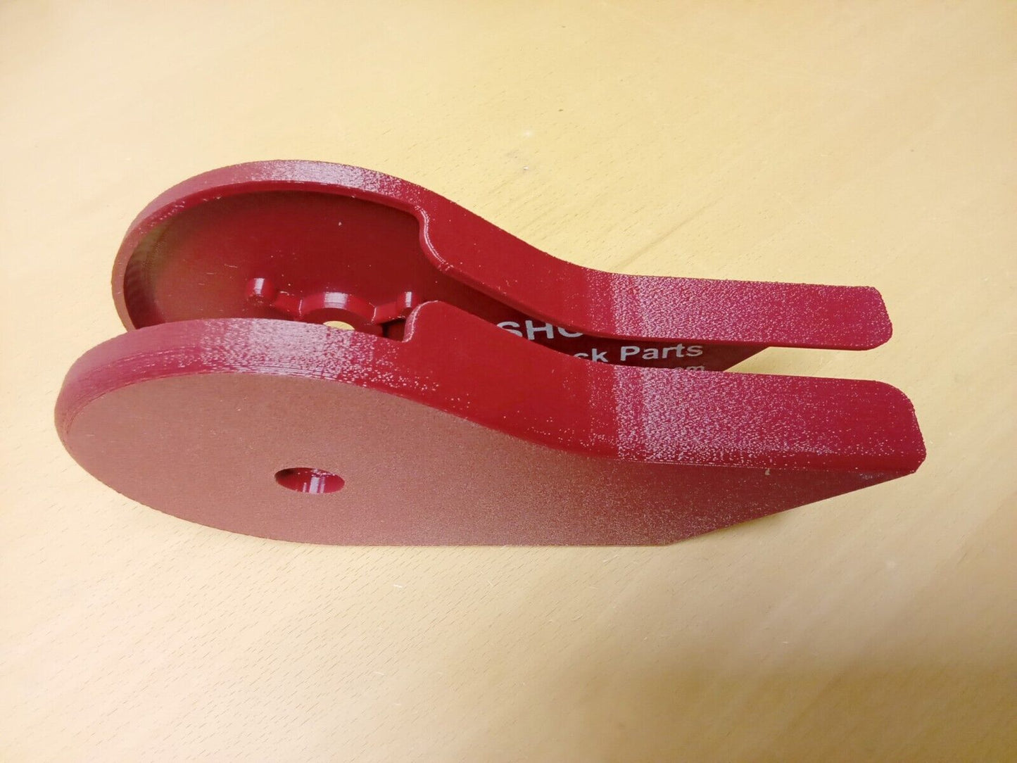92-97 Light/Scarlet Red Split Seat Hinge Covers