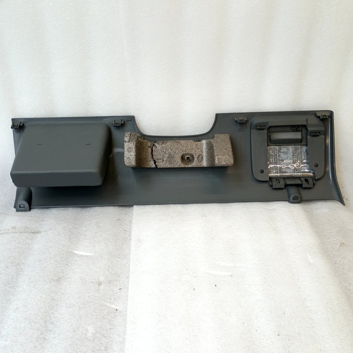 92-96 Dark/Granite Gray Lower Dash Knee Panel Trim (Used) Ford F150 F250 F350 Bronco