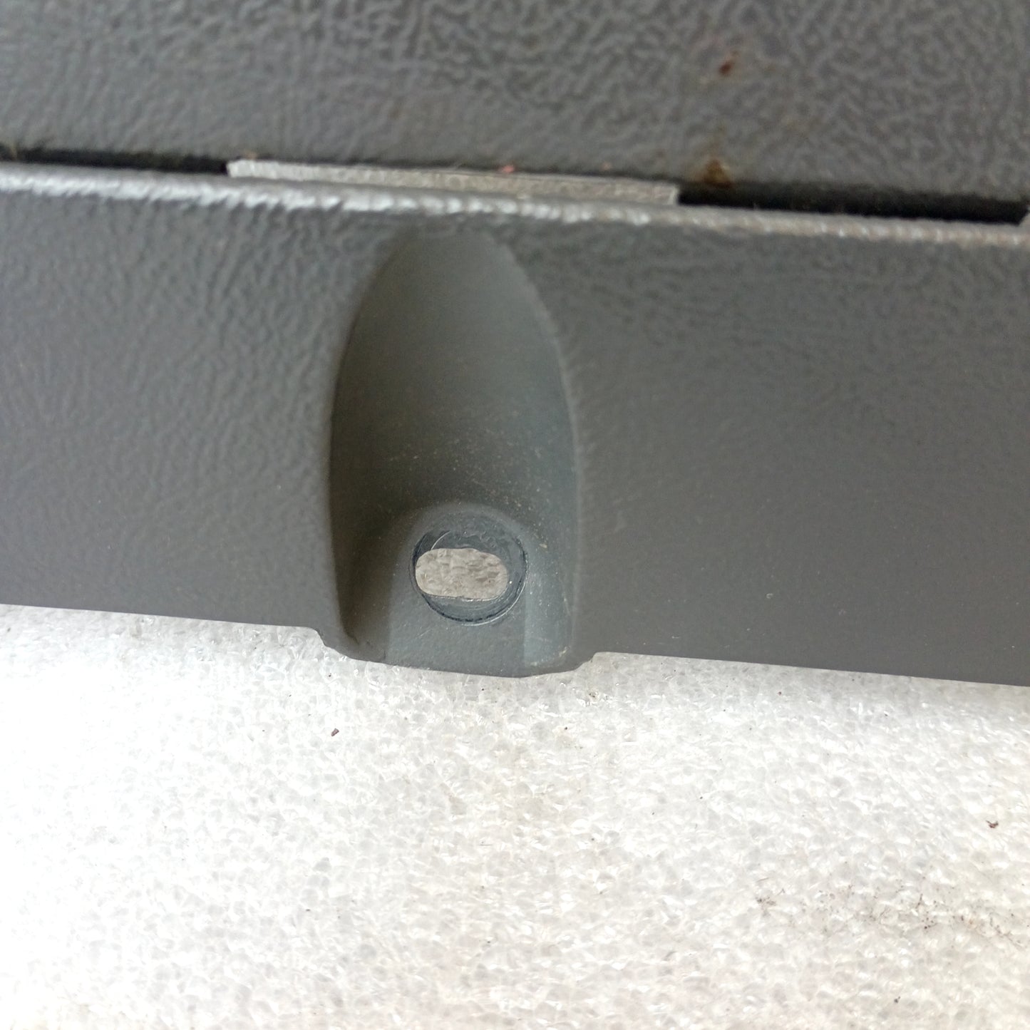 92-96 Dark/Granite Gray Lower Dash Knee Panel Trim (Used) Ford F150 F250 F350 Bronco