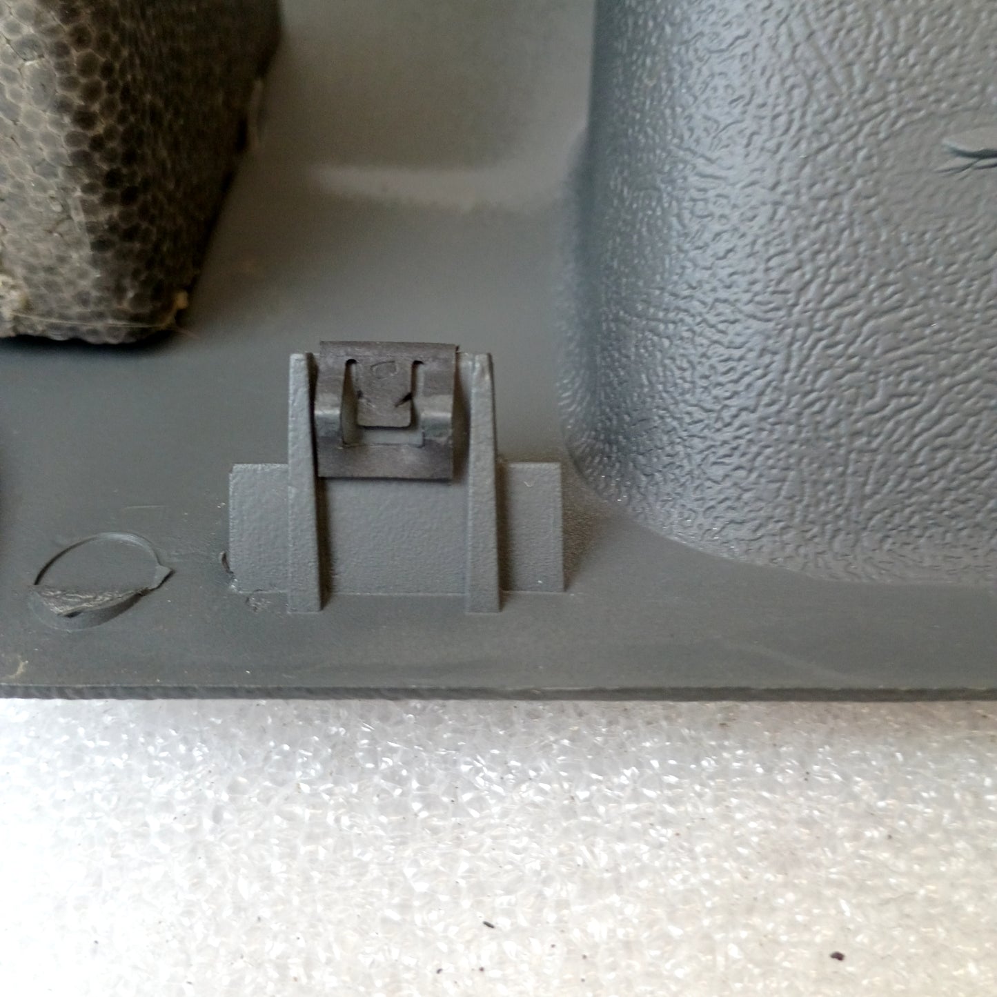 92-96 Dark/Granite Gray Lower Dash Knee Panel Trim (Used) Ford F150 F250 F350 Bronco