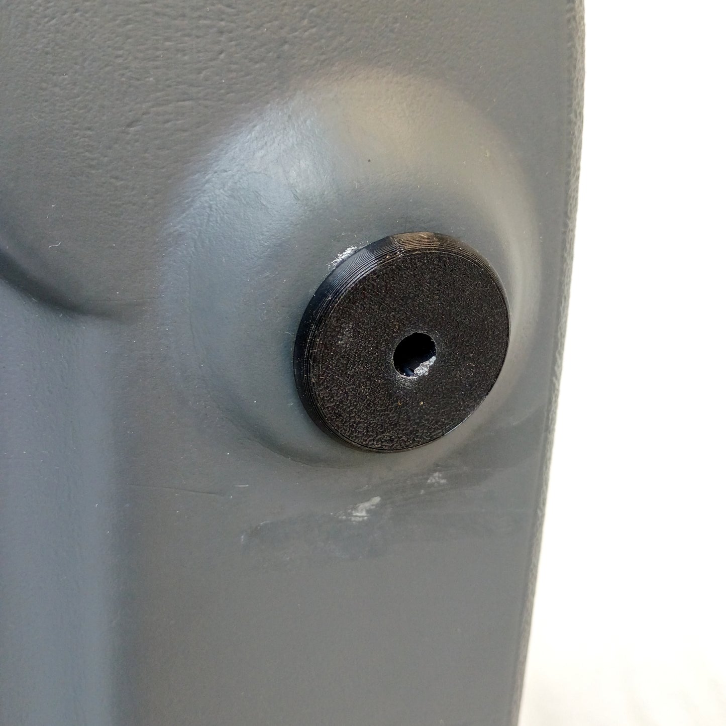 92-97 Dark/Granite Gray Center Console New Cups, Latch (Used) F150 F250 F350 Bronco