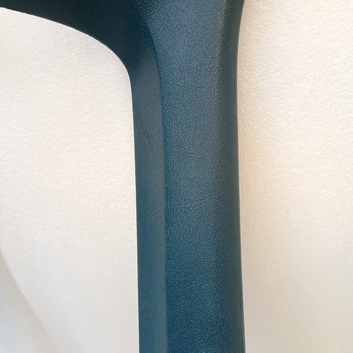 Harbor Blue A Pillar Trim piece for 1980-1986 Ford F-Series and Bronco, textured finish, original Ford part.