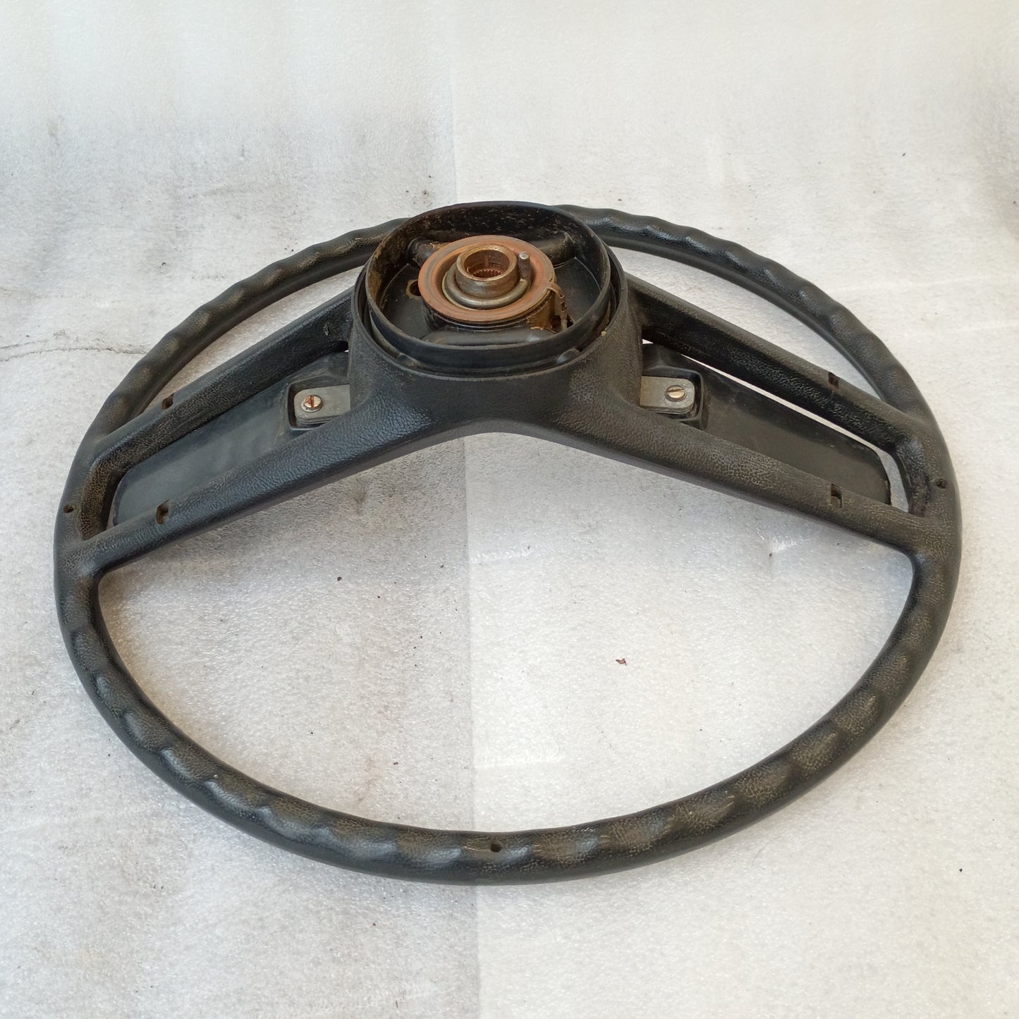 72-80 Adventurer Sport Steering Wheel & Horn Button (Used) Dodge D100 W100 OEM