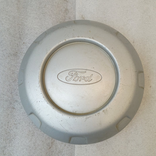 04-16 OEM Ford Silver Center Hub Cap 8 Lug (Used) Super Duty F250 F350 - 5c34-1a096-cc