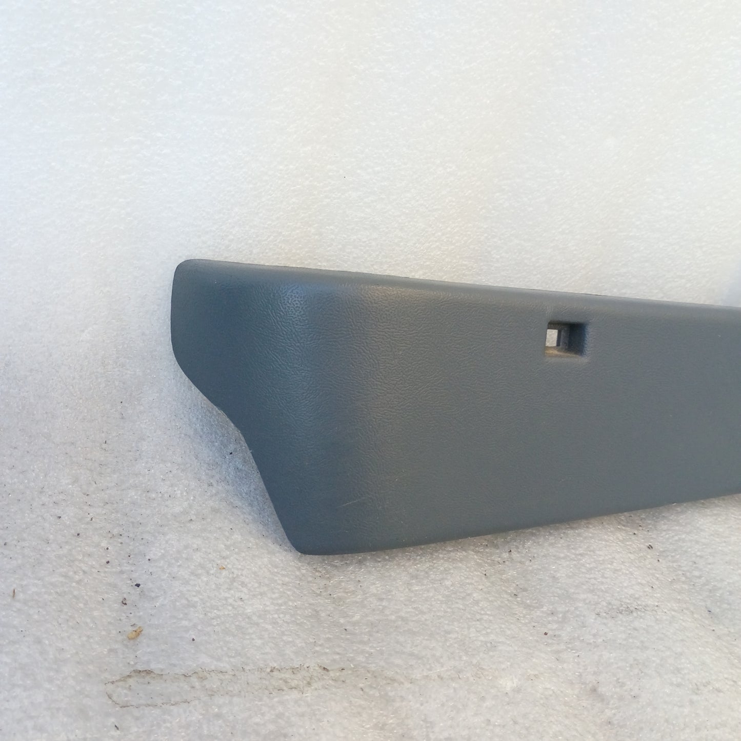 92-96 Dark/Crystal Blue Bucket Seat Side Trim Pair (Used) F150 F250 F350 Bronco OEM