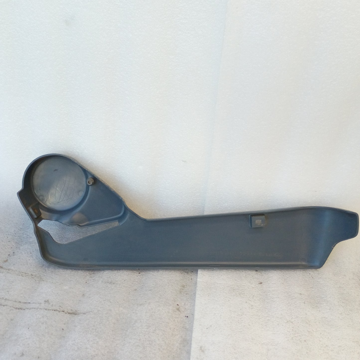 92-96 Dark/Crystal Blue Bucket Seat Side Trim Pair (Used) F150 F250 F350 Bronco OEM