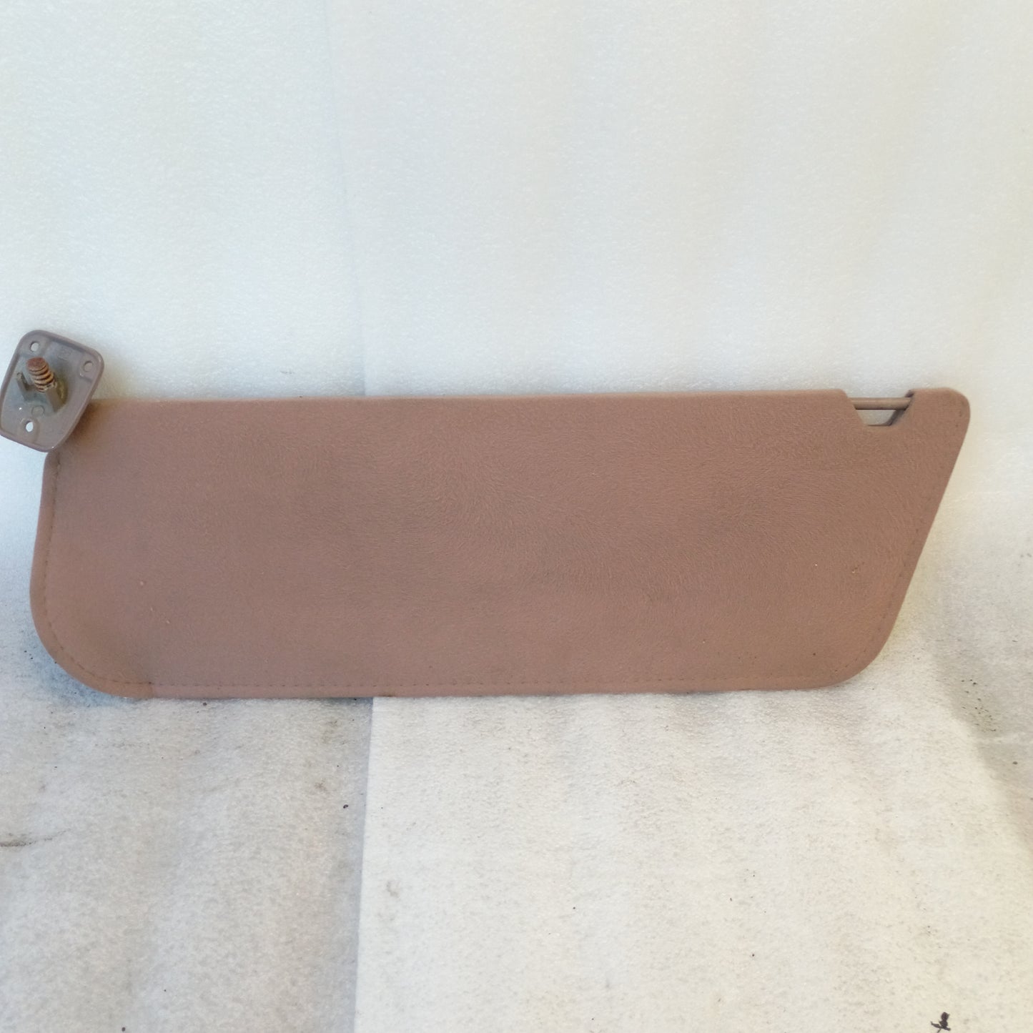 92-97 Tan/Mocha Cloth Sun Visors Pair (Used) F150 F250 F350 Bronco OEM