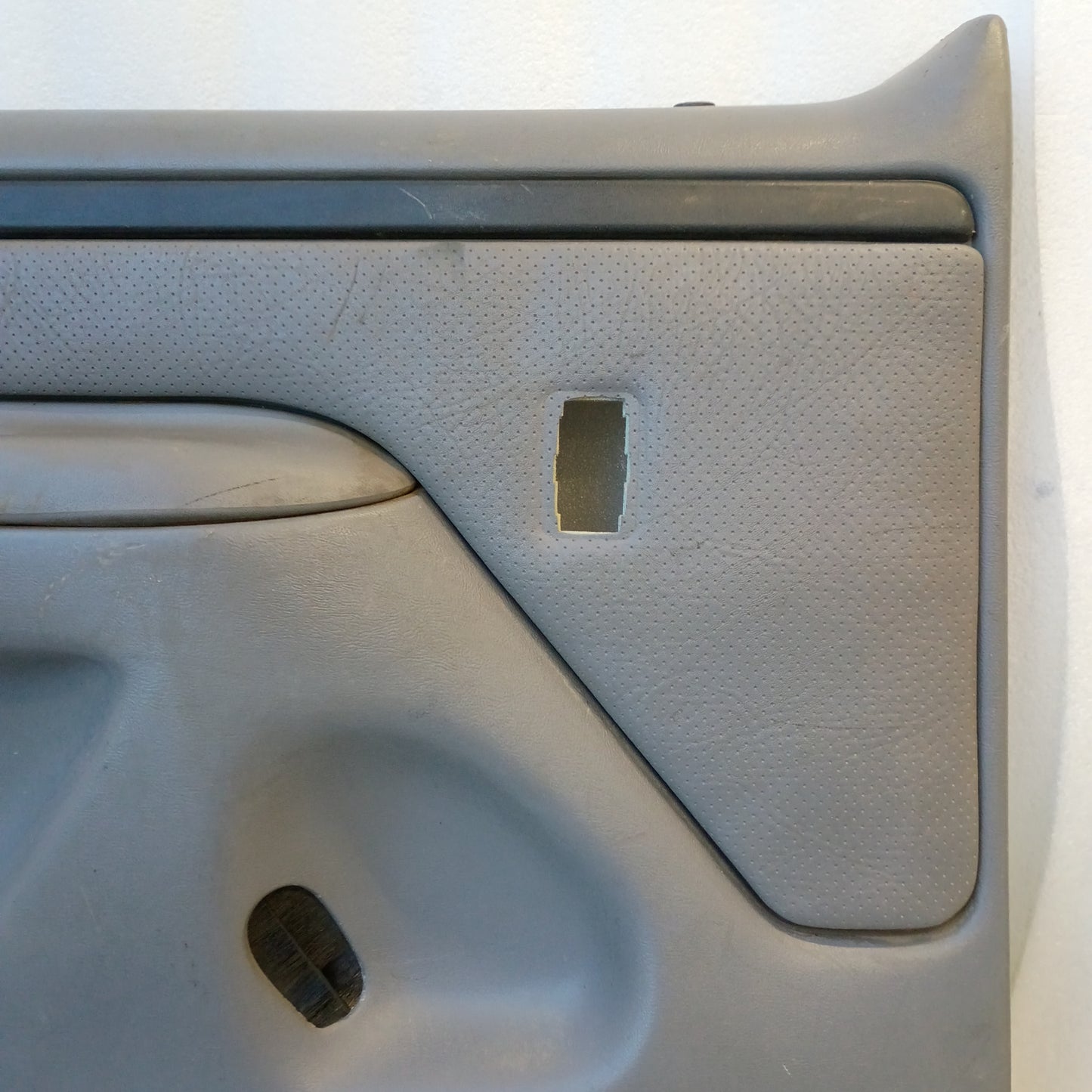 1992-1997 Deluxe Light/Opal Gray Rear Crew Cab Door Panels (Used) F250 F350 OBS