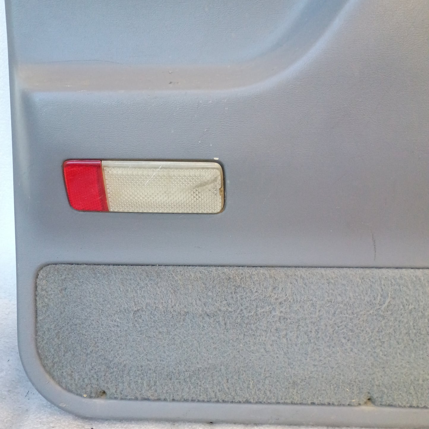 1992-1997 Deluxe Light/Opal Gray Rear Crew Cab Door Panels (Used) F250 F350 OBS