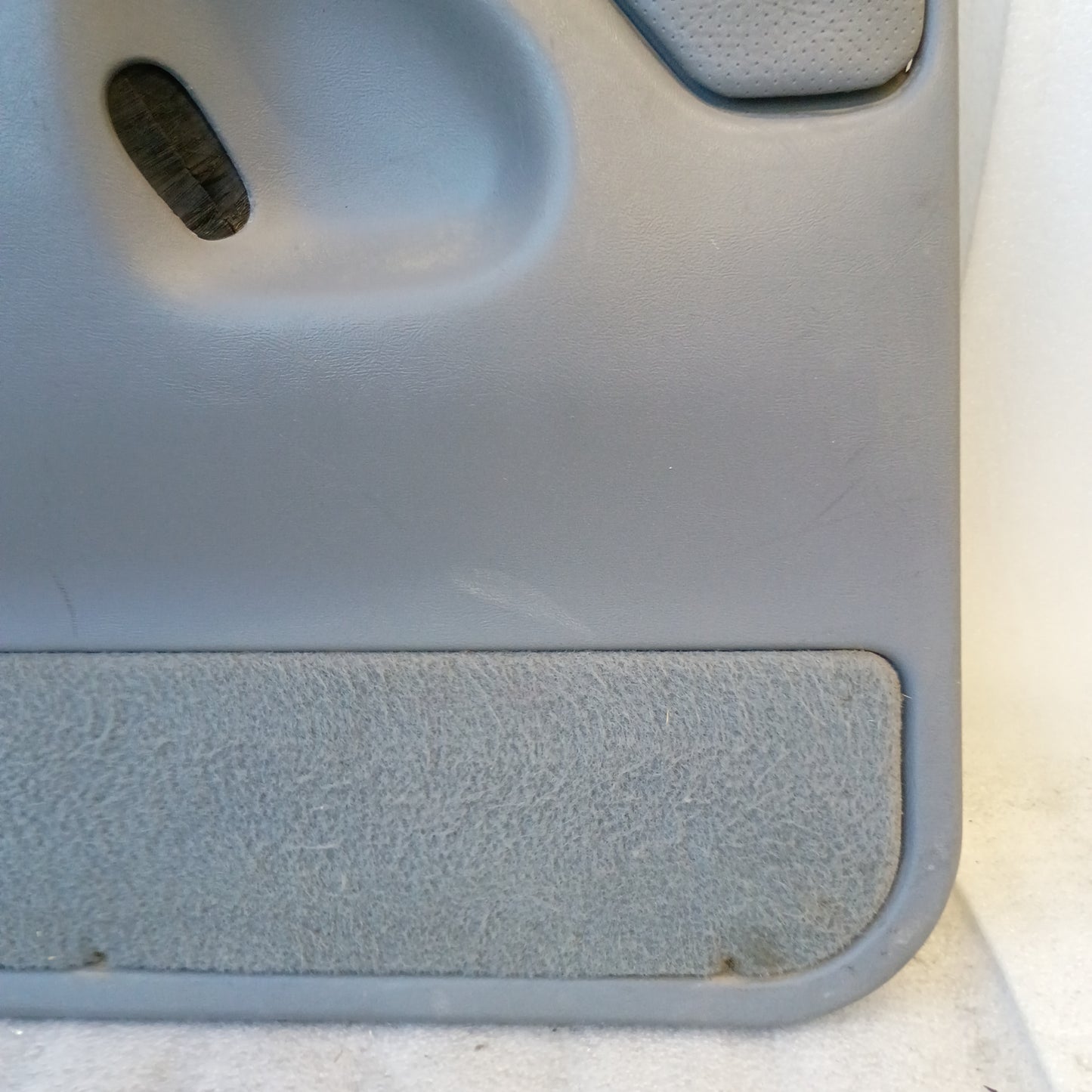 1992-1997 Deluxe Light/Opal Gray Rear Crew Cab Door Panels (Used) F250 F350 OBS