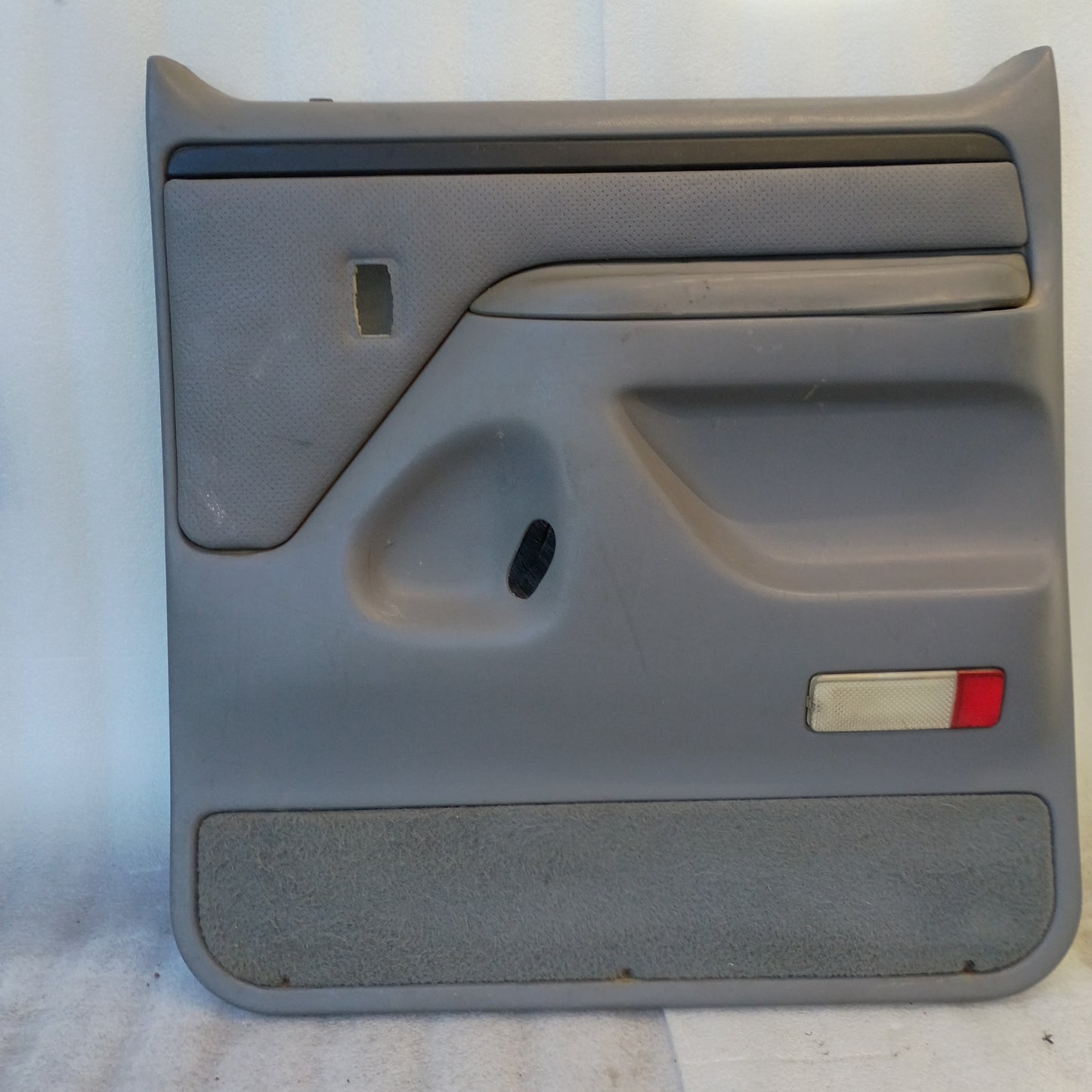 1992-1997 Deluxe Light/Opal Gray Rear Crew Cab Door Panels (Used) F250 F350 OBS