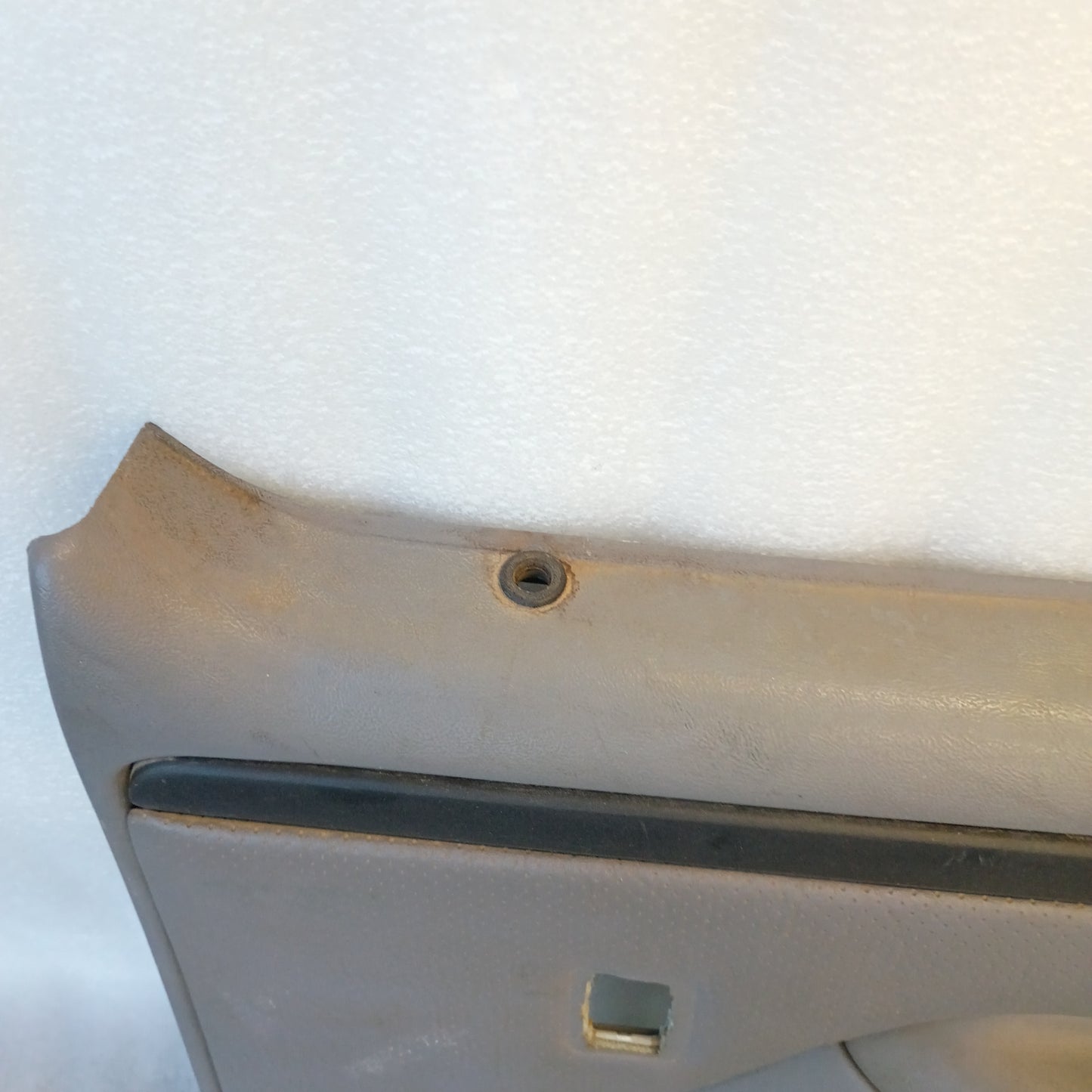 1992-1997 Deluxe Light/Opal Gray Rear Crew Cab Door Panels (Used) F250 F350 OBS