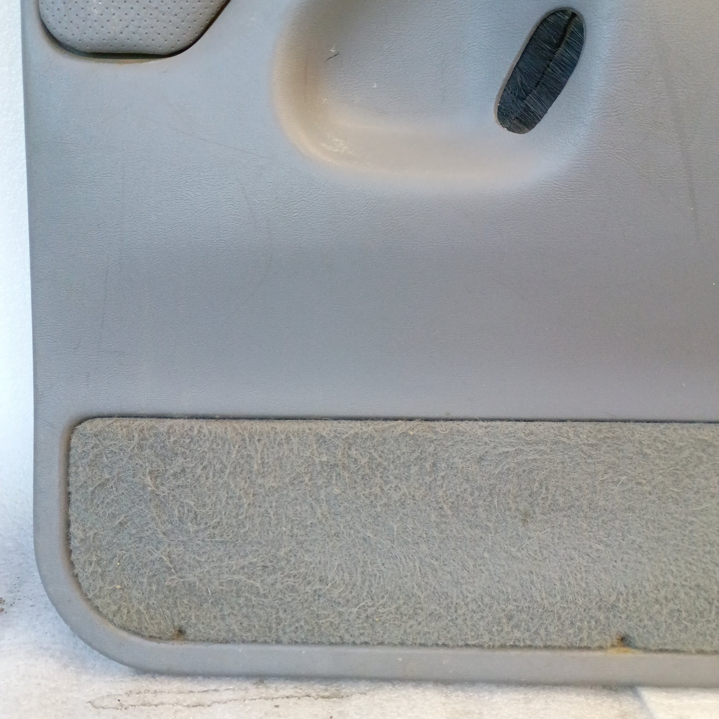 1992-1997 Deluxe Light/Opal Gray Rear Crew Cab Door Panels (Used) F250 F350 OBS