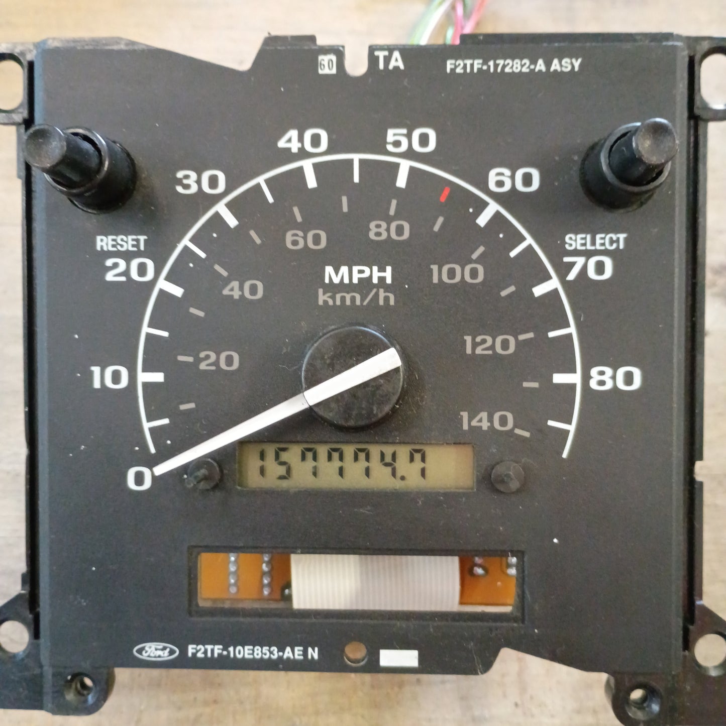 92-97 Speedometer 157K Miles (Used) Ford F150 F250 F350 Bronco OEM