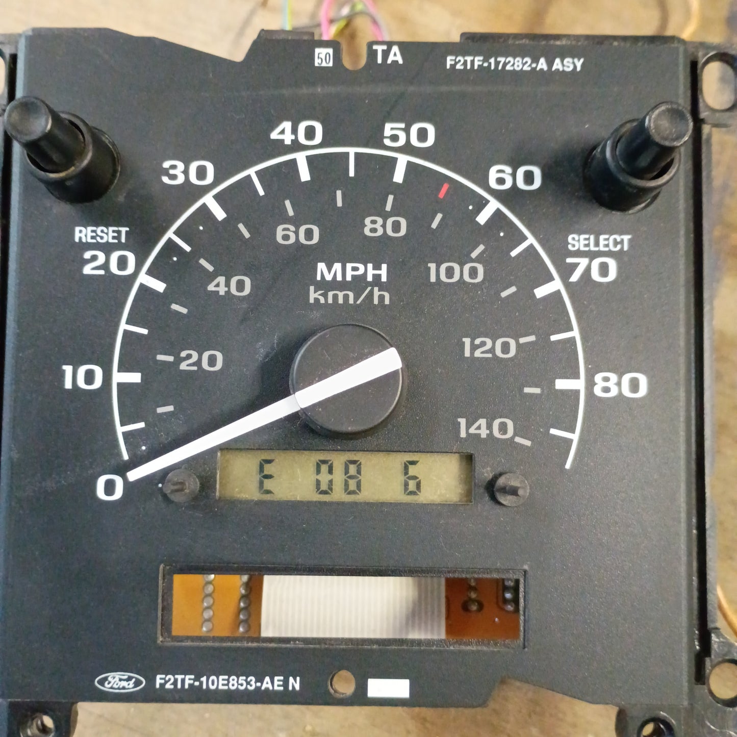 92-97 Speedometer 196K Miles (Used) Ford F150 F250 F350 Bronco OEM