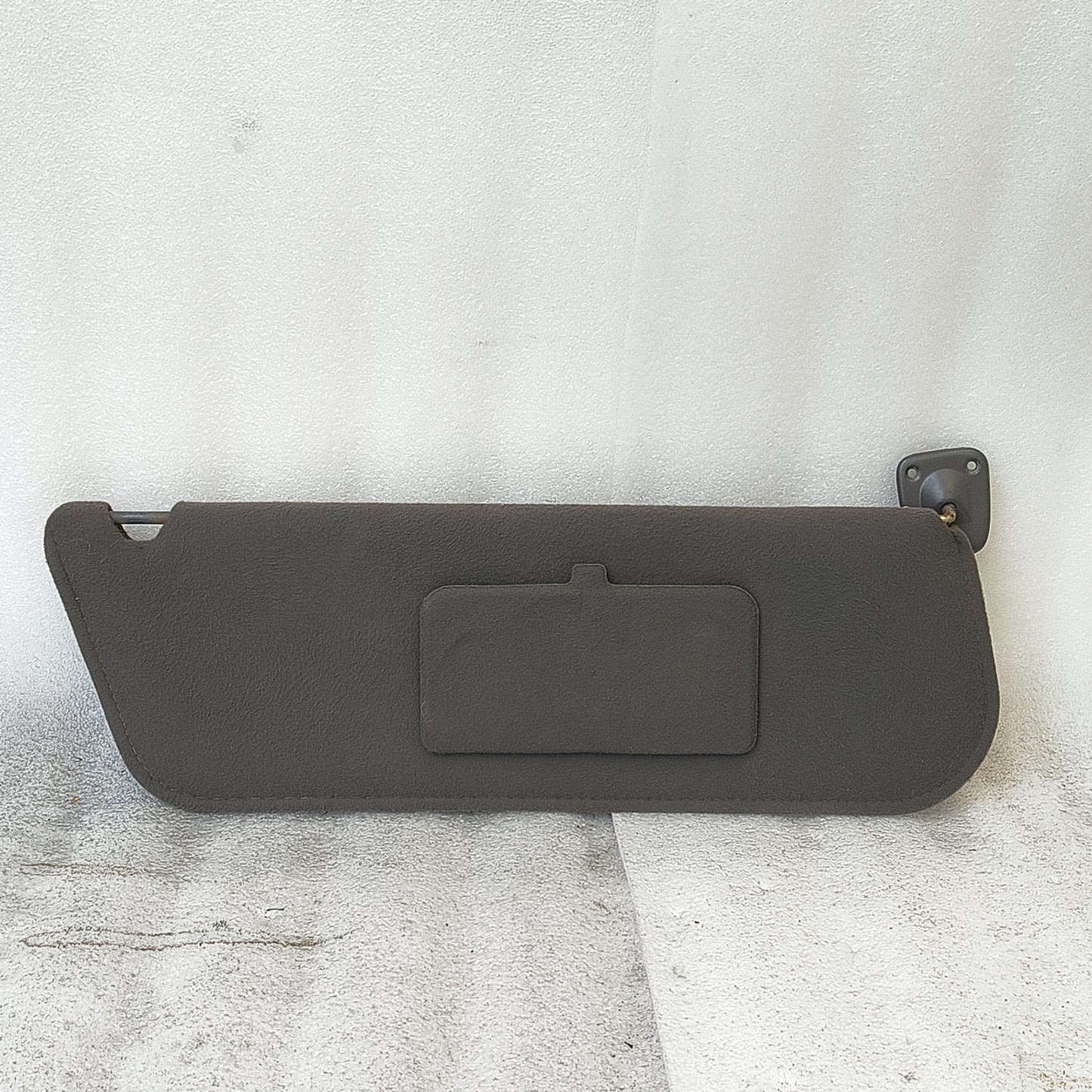 92-97 Dark/Granite Gray Cloth Sun Visors Pair (Used) F150 F250 F350 Bronco OEM