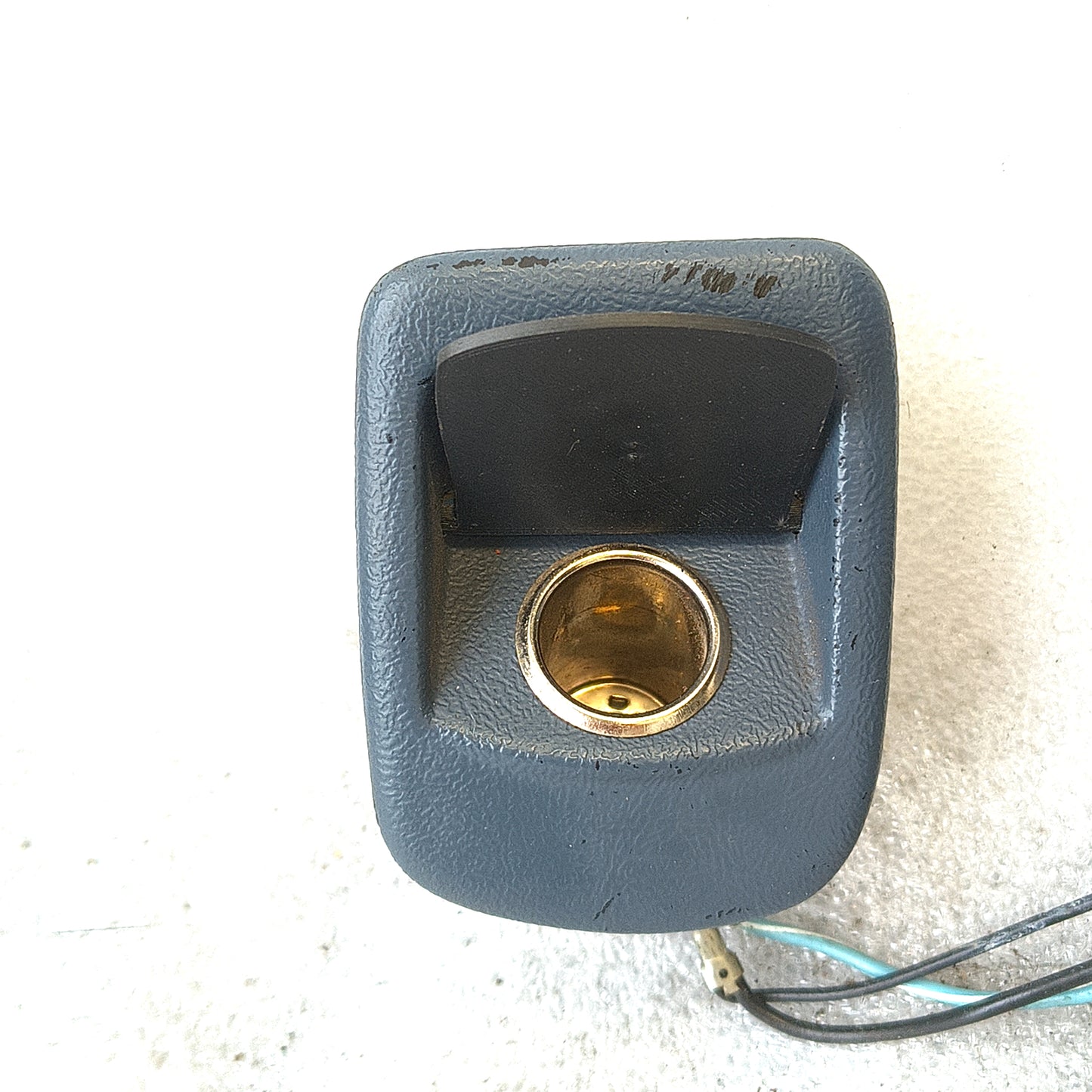 92-96 Dark/Crystal Blue Ashtray Assembly (Used) Ford F150 F250 F350 Bronco