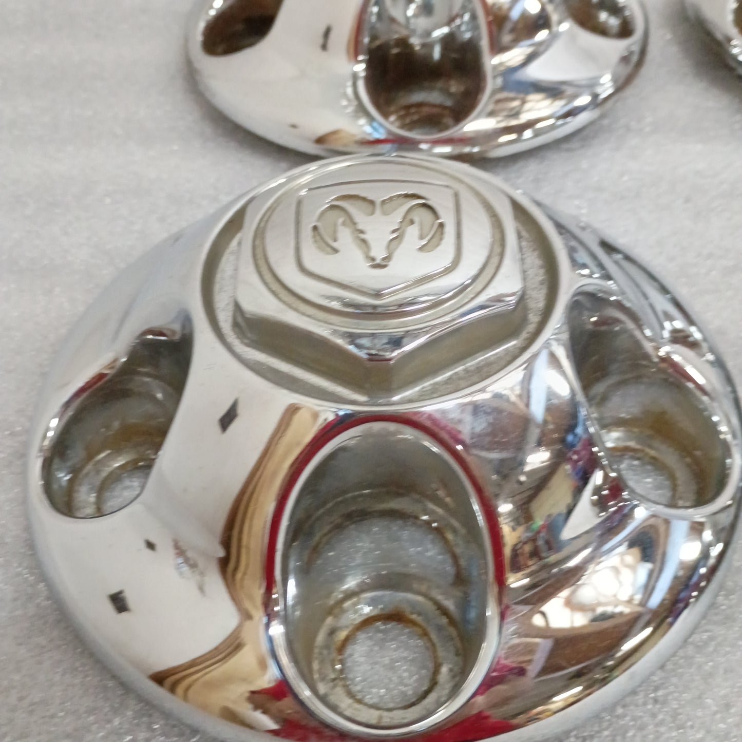 98-01 OEM Dodge/Ram 1500 Chrome Center Caps - Set of 4 - (Used) 52038915