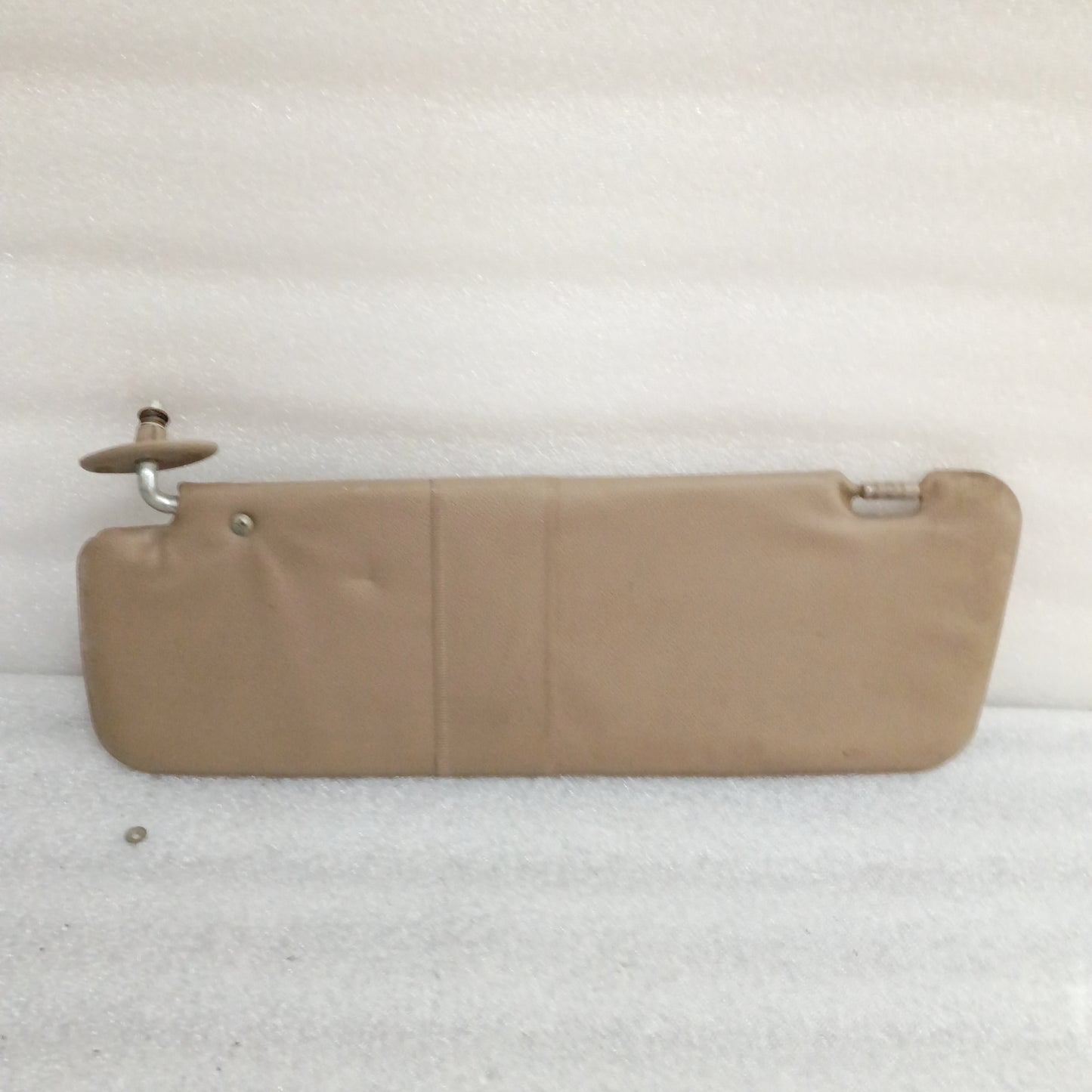 87-91 Tan Vinyl Sun Visors Pair (Used) F150 F250 F350 Bronco OEM