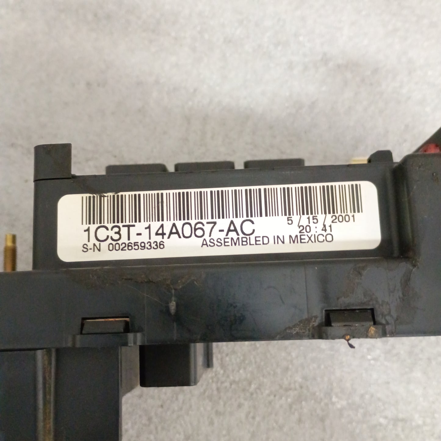 99-01 Fuse Panel/Box Interior Cabin 1C3T-14A067-AC (Used) OEM Ford F250 F350 Super Duty