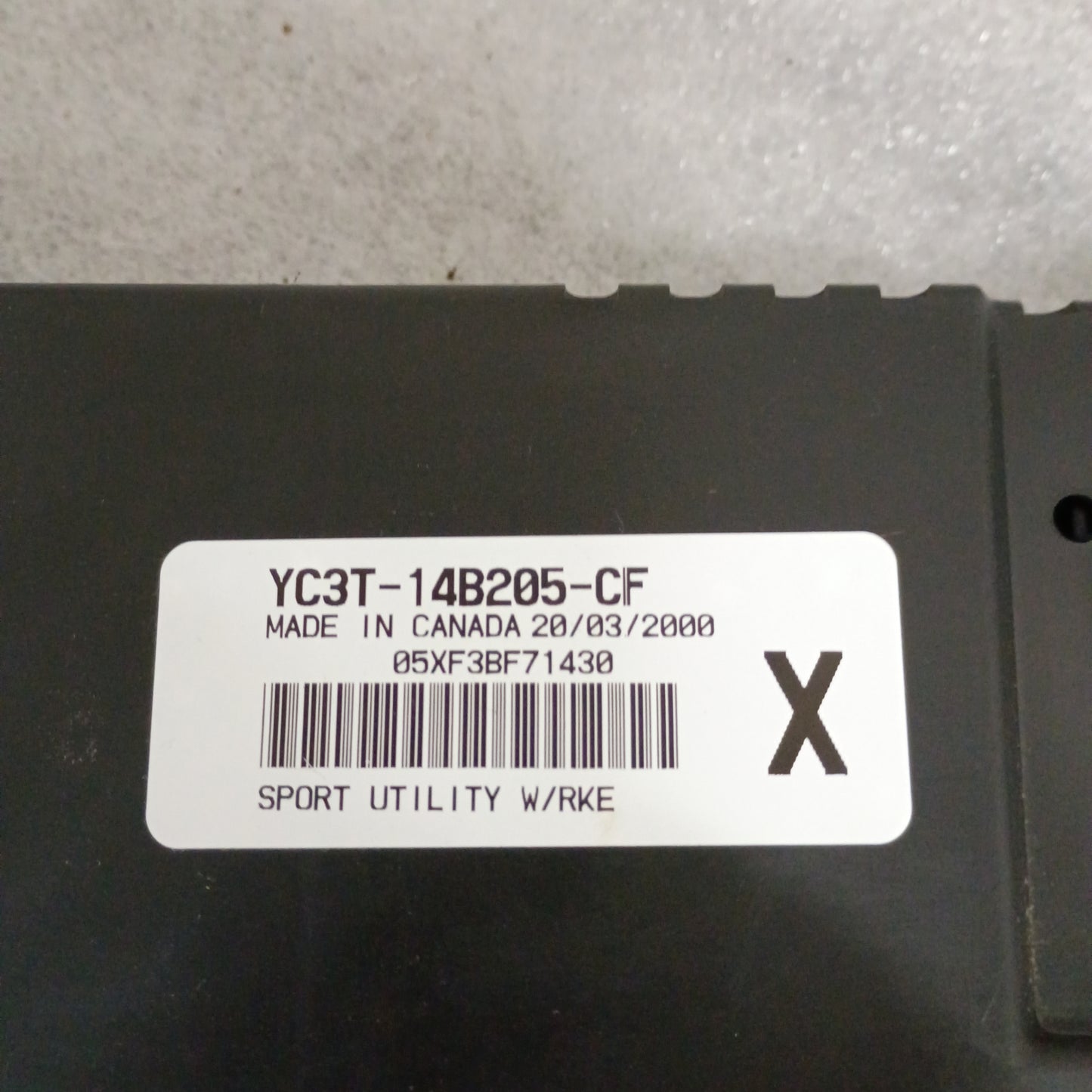 99-01 GEM Body Control Module BCM (Used) Ford F250 F350 Super Duty YC3T-14B205-CF