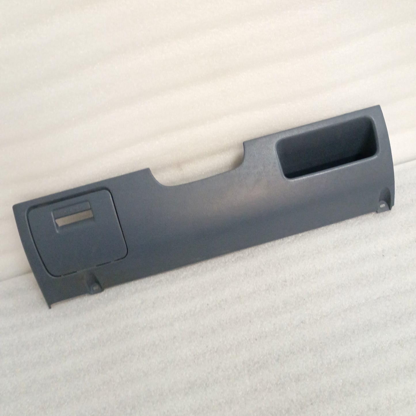 92-96 Dark/Crystal Blue Lower Dash Knee Panel Trim (Used) Ford F150 F250 F350 Bronco