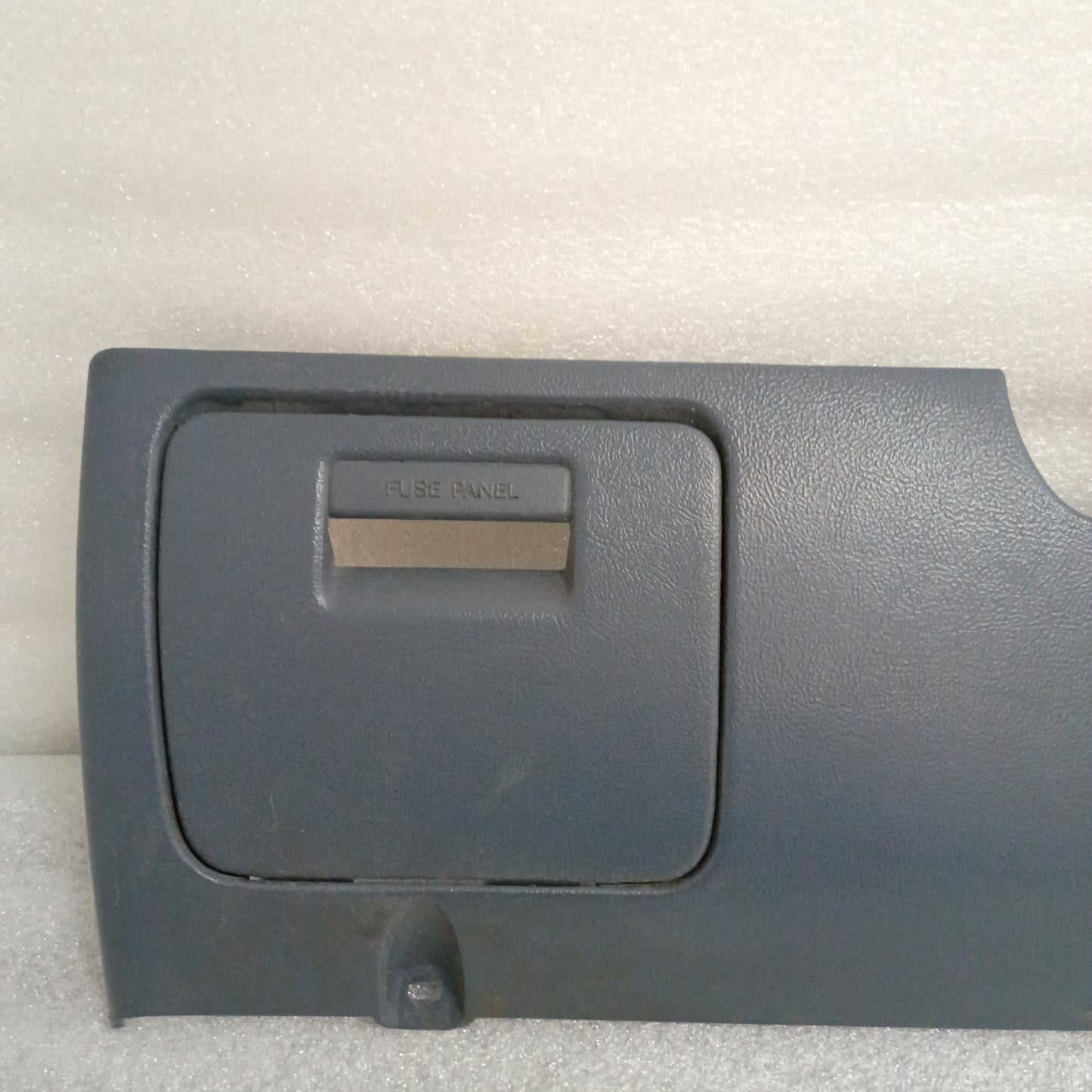 92-96 Dark/Crystal Blue Lower Dash Knee Panel Trim (Used) Ford F150 F250 F350 Bronco