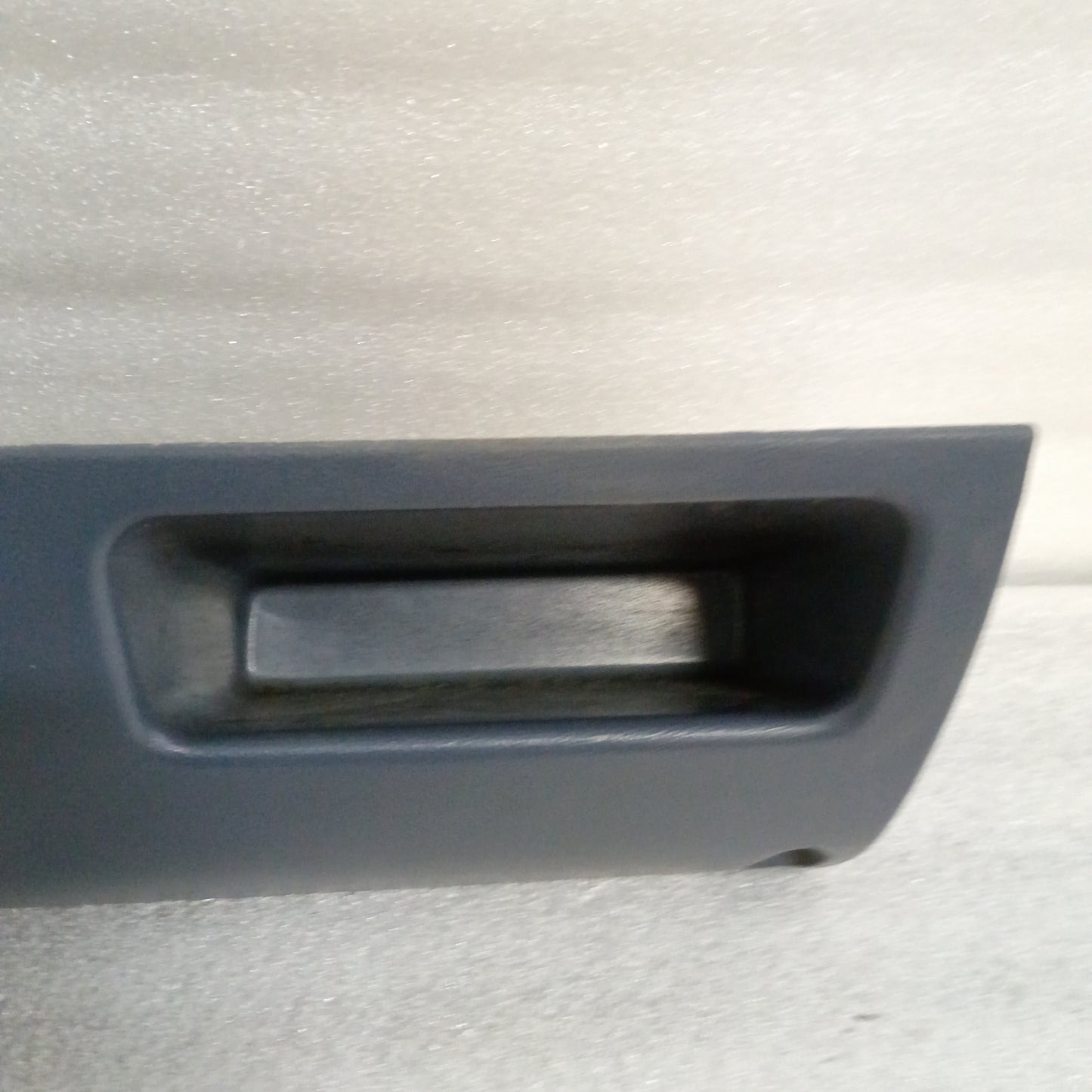 92-96 Dark/Crystal Blue Lower Dash Knee Panel Trim (Used) Ford F150 F250 F350 Bronco