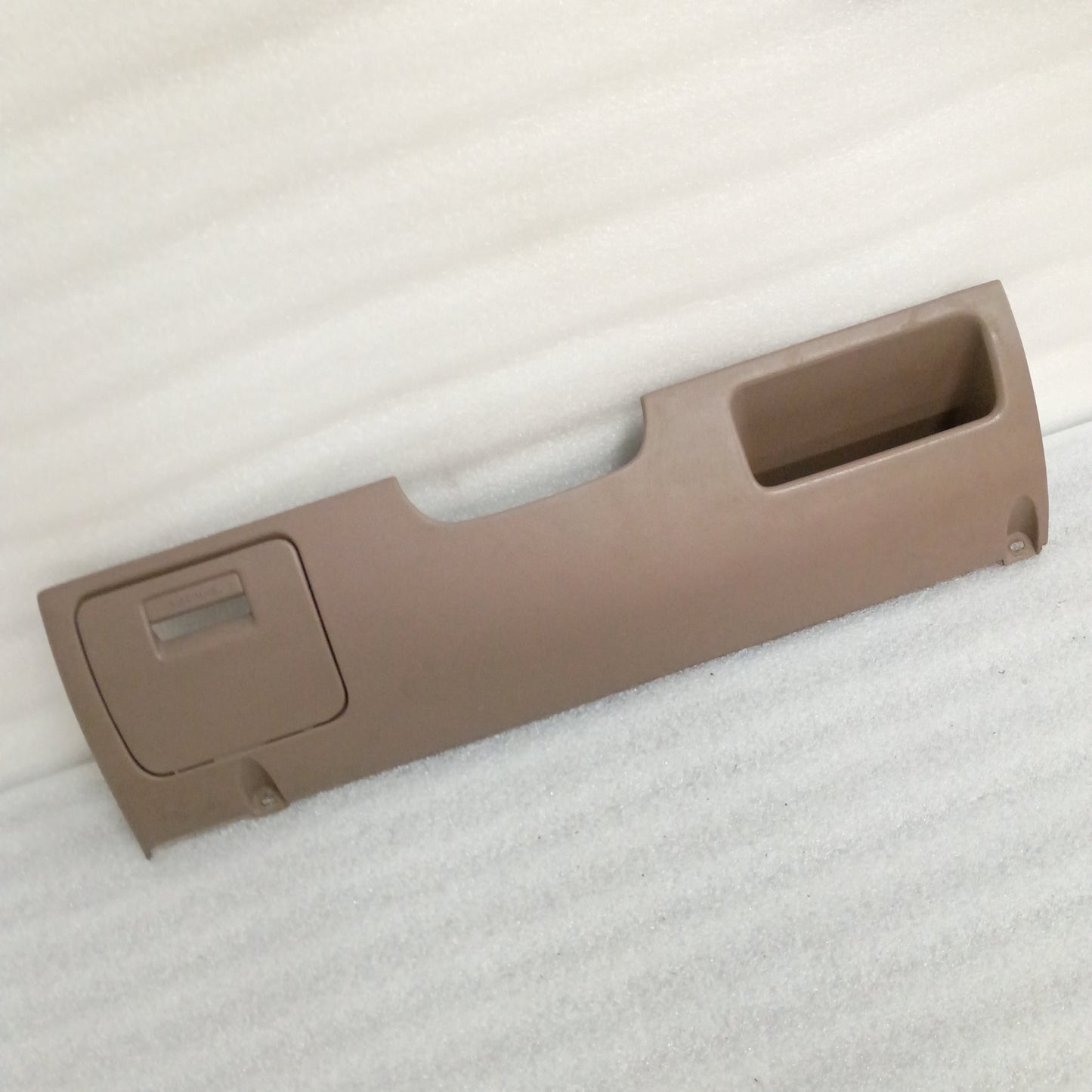 92-96 Tan/Mocha Lower Dash Knee Panel Trim (Used) Ford F150 F250 F350 Bronco