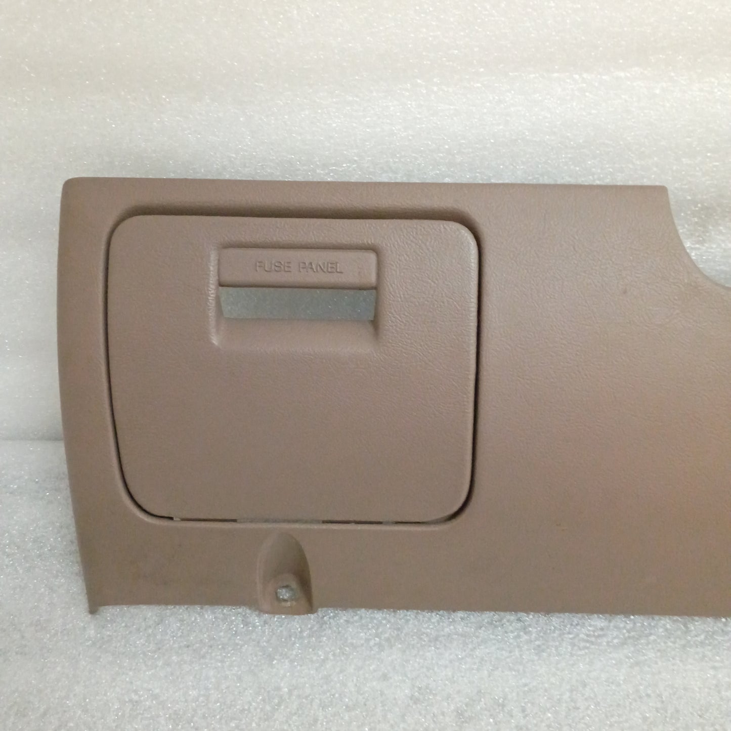 92-96 Tan/Mocha Lower Dash Knee Panel Trim (Used) Ford F150 F250 F350 Bronco
