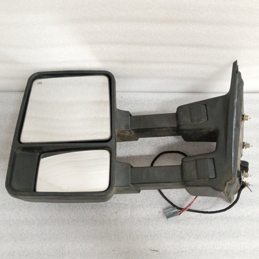 08-16 OEM Ford Power Heated Tow Mirror Left Side (Used) 22 Pin F250 F350 Super Duty
