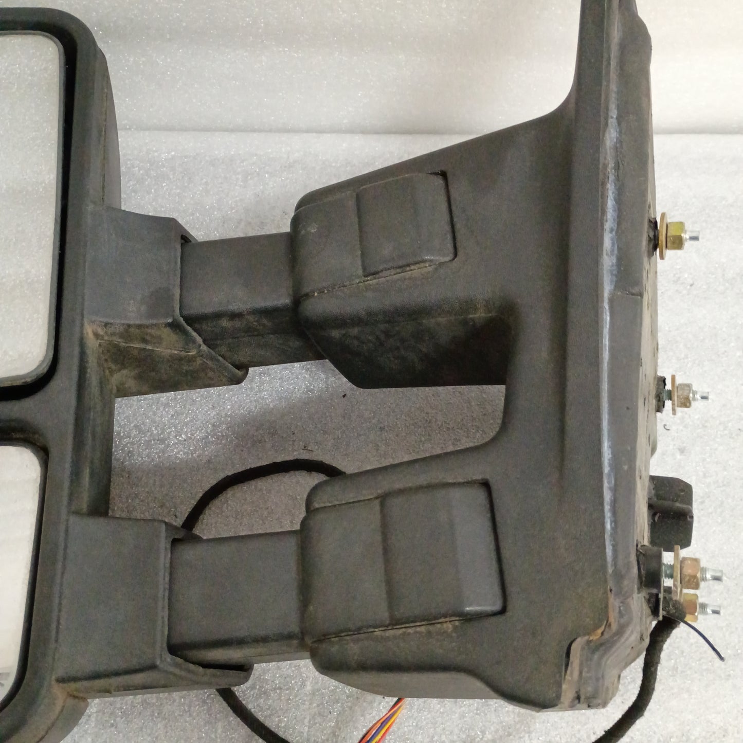 08-16 OEM Ford Power Heated Tow Mirror Left Side (Used) 22 Pin F250 F350 Super Duty
