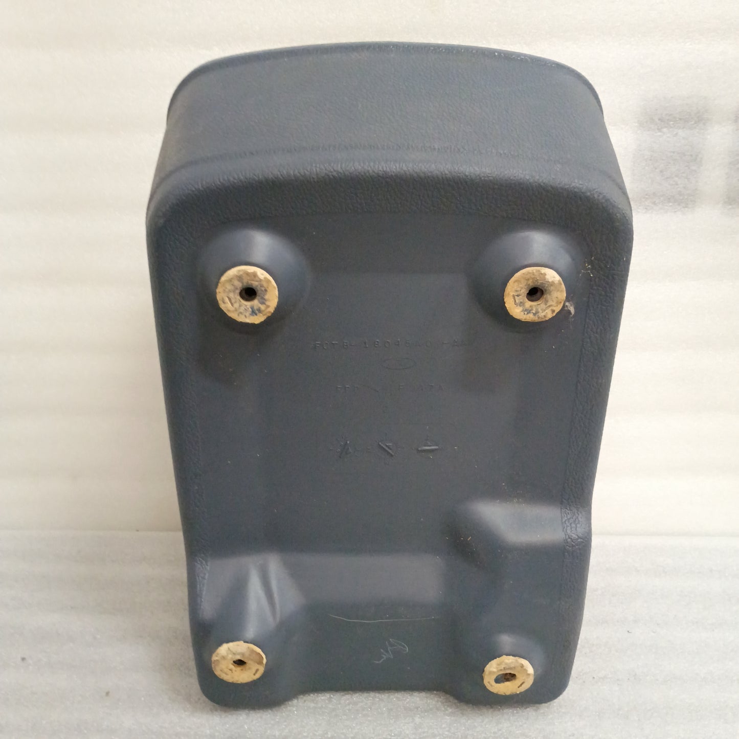 80-91 Dark Blue Center Console w/ Cup Holder (Used) F150 F250 F350 Bronco OEM