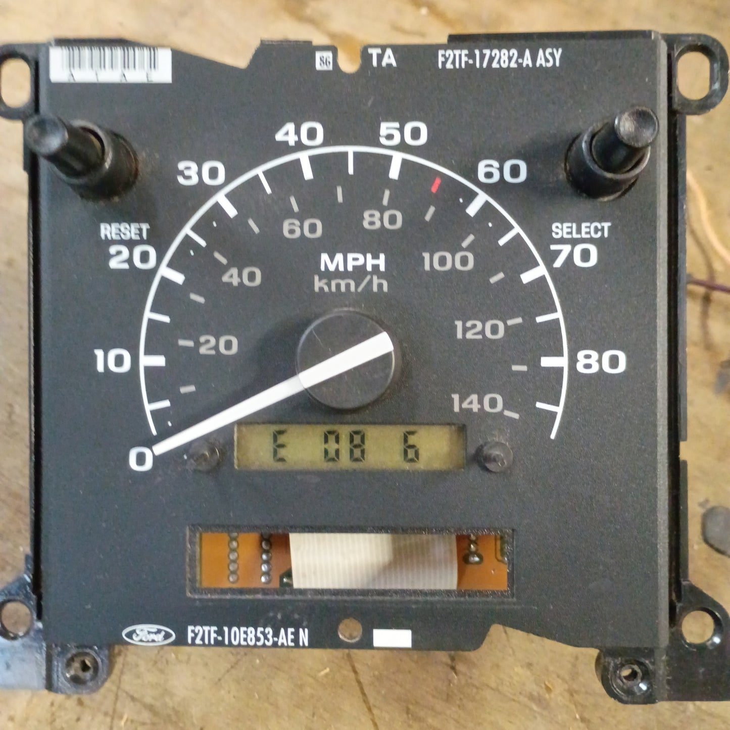92-97 Speedometer 204K Miles (Used) Ford F150 F250 F350 Bronco OEM