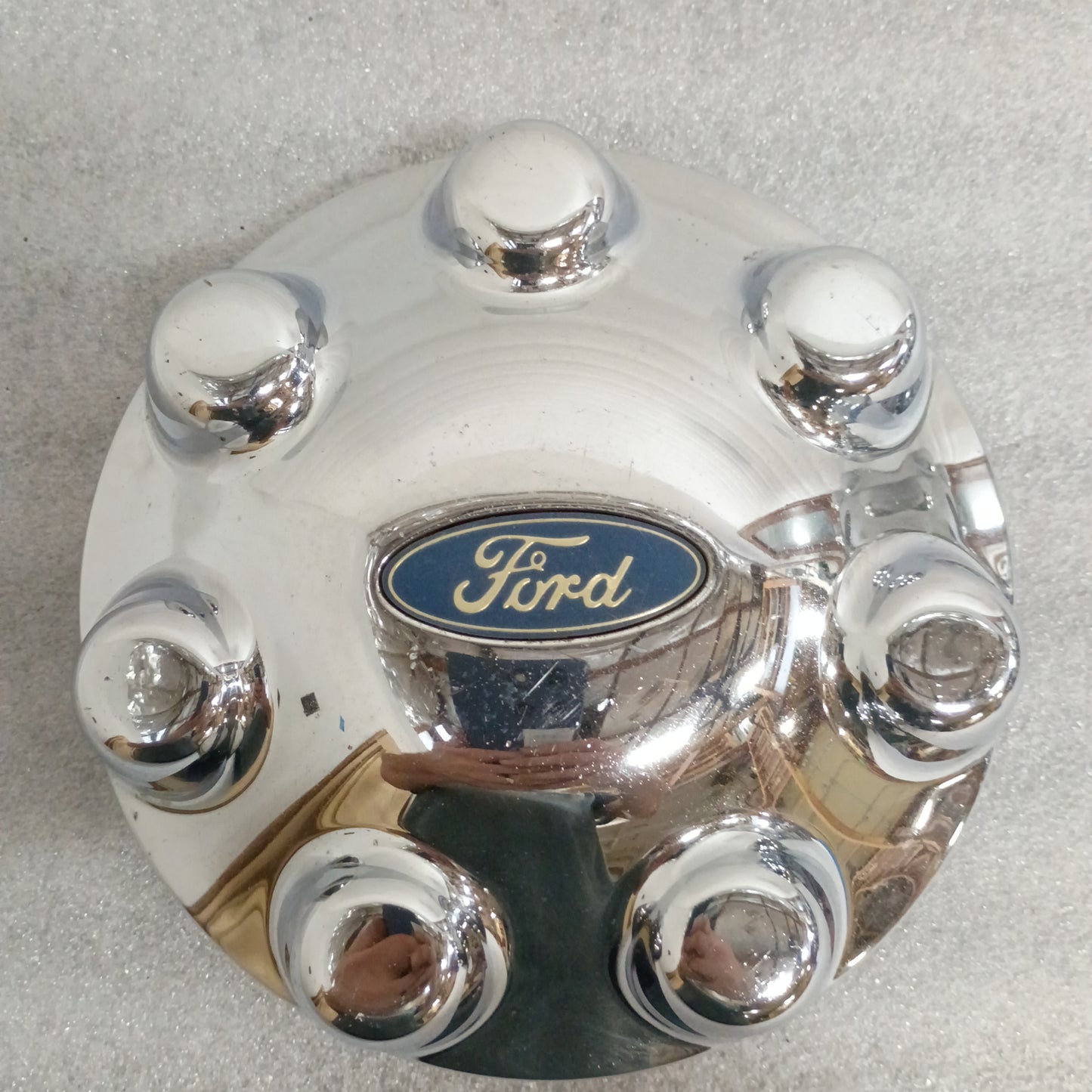 97-04 OEM Ford 7 Lug Chrome Center Cap (Used) F150 F250 F75A-1A096-BD