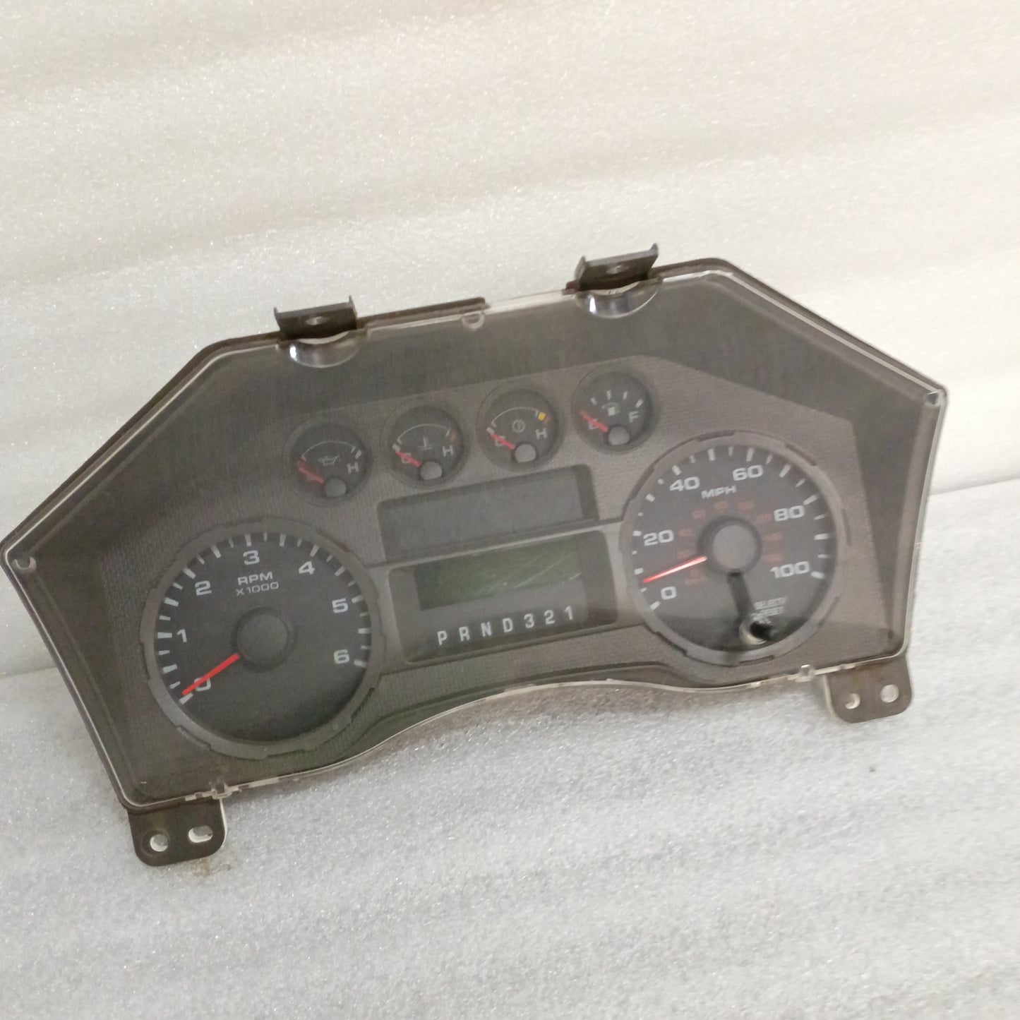 08-10 Gas Gauge Cluster with Tach (Used) F250 F350 Super Duty