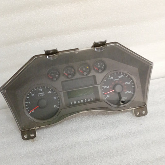 08-10 Gas Gauge Cluster with Tach (Used) F250 F350 Super Duty