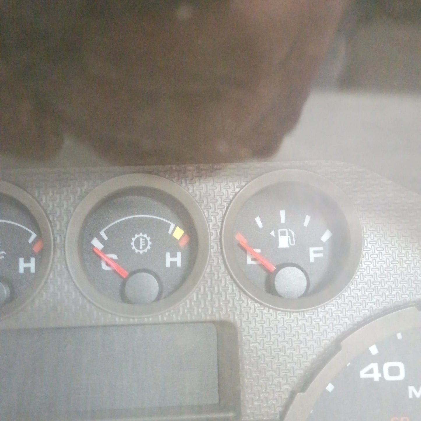 08-10 Gas Gauge Cluster with Tach (Used) F250 F350 Super Duty