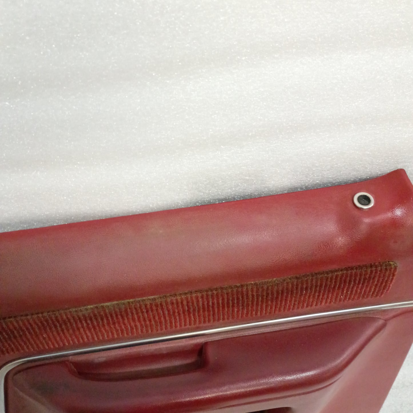 87-91 Deluxe Red Door Panels Set  Power (Used) F150 F250 F350 Bronco XLT