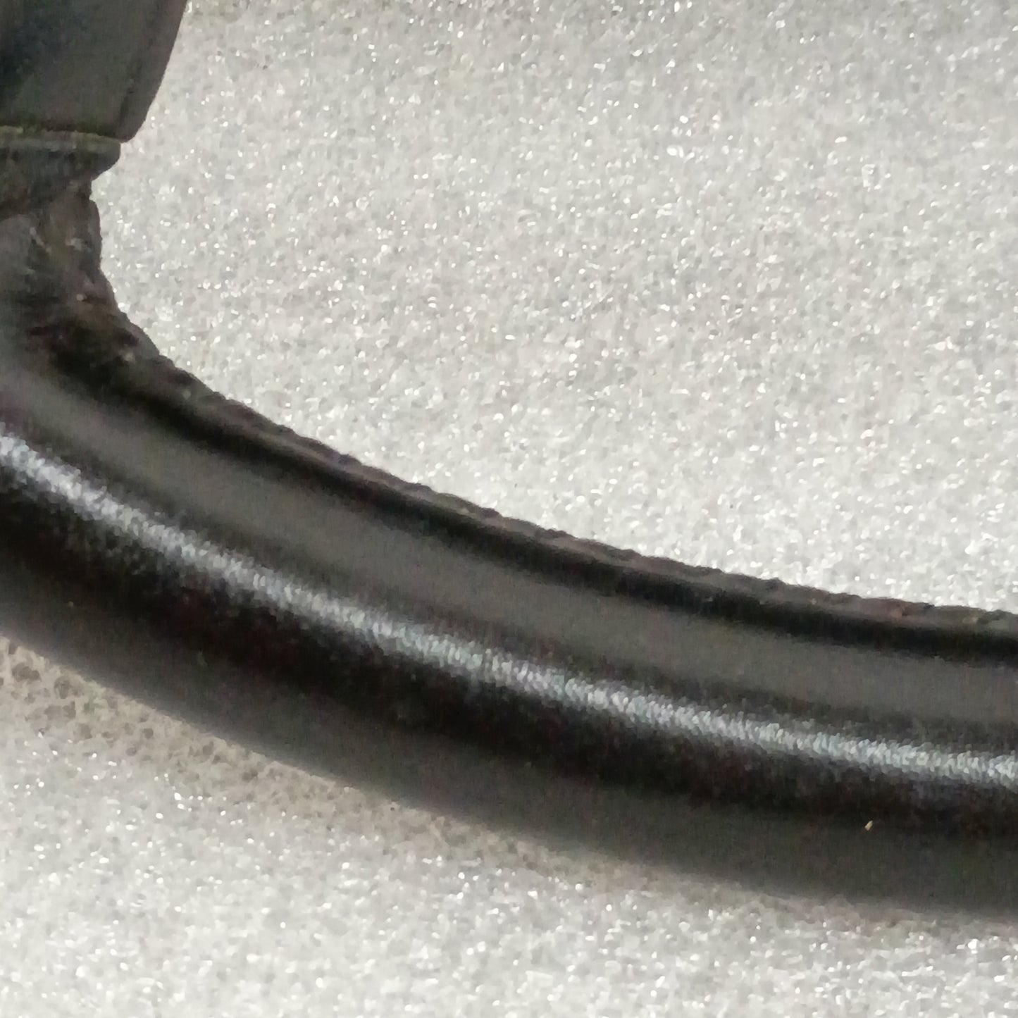 87-91 Leather Steering Wheel & Horn Pad with Cruise (Used) F150 F250 F350 Bronco OEM