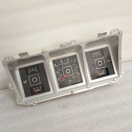 76-79 Gauge Cluster w/Silver Bezel (Remanufactured) REFURBISHED Ford F150 F250 F350 Bronco