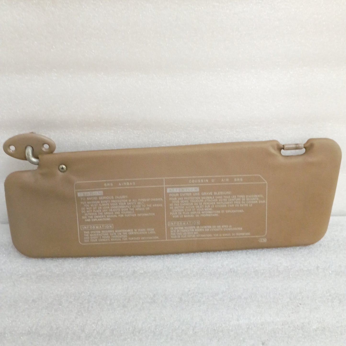89-95 Toyota Tan Sun Visors (Used) Truck/Pickup/4Rurnner Genuine OEM SR5