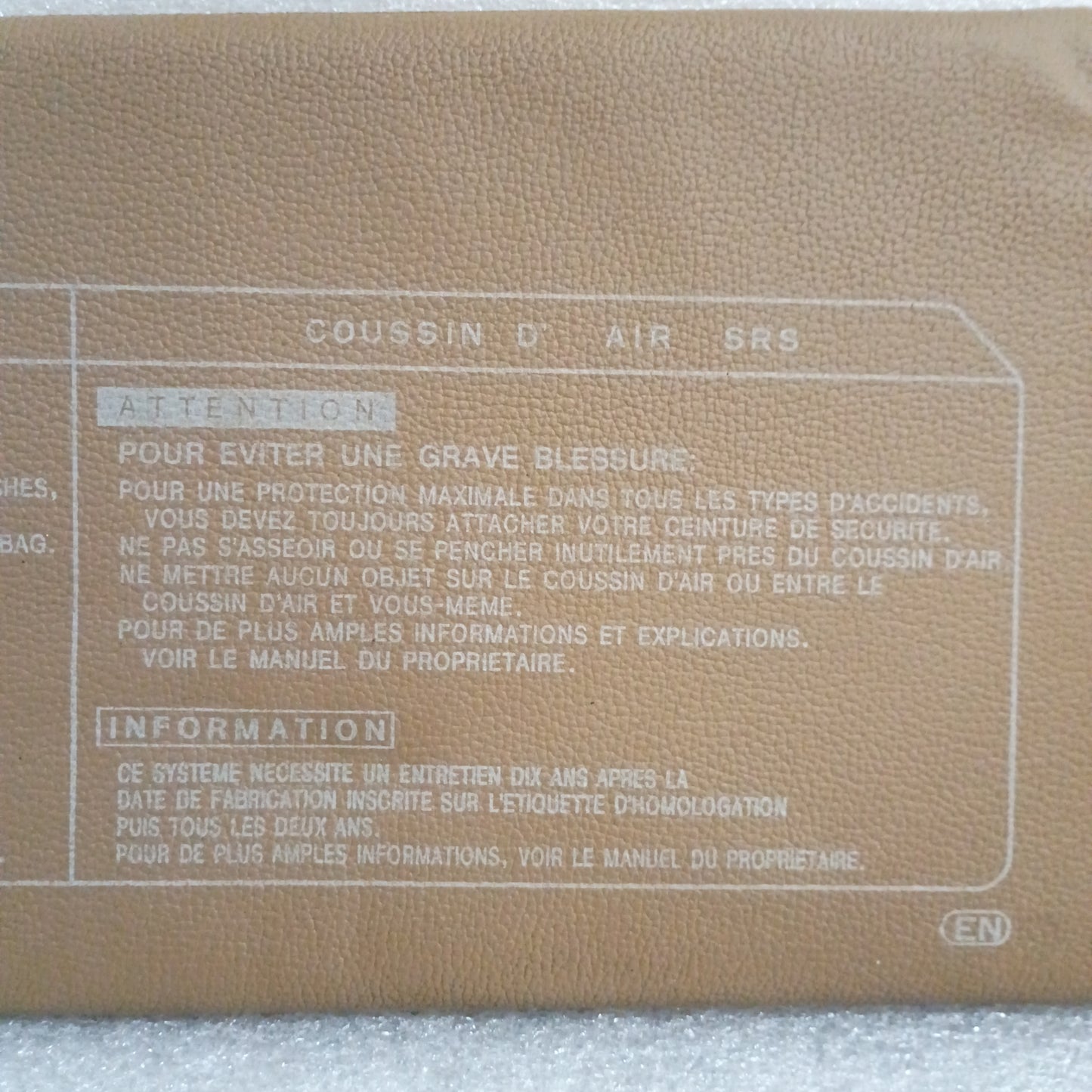 89-95 Toyota Tan Sun Visors (Used) Truck/Pickup/4Rurnner Genuine OEM SR5